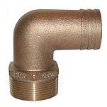 Groco 34-PTHC1125 Pipe to Hose Adapter Коричневый  90 Bronze 31 x 28 mm 