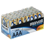 Maxell MXBLR03P32 Коробка 32 Батареи Lr03 Aaa Многоцветный Black