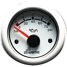 Купить Индикатор давления масла белый Wema IORP-WW-0-5 12/24 В 0 - 5 бар 7ft.ru в интернет магазине Семь Футов