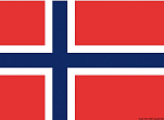 Флаг Норвегии гостевой 20 х 30 см, Osculati 35.432.01