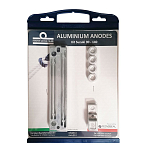 Tecnoseal 2640301 Suzuki 90-140HP Алюминиевый анод Бесцветный Silver