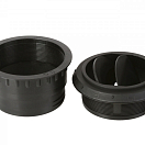 WEBASTO Вентиляционное отверстие с накидной гайкой / запираемое / 90 мм / Цвет: Серый