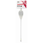 Daiwa SABO60G02 Samurai Bombette Плавать Белая  Clear 60 g 
