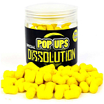 Pro elite baits C8434095 Dumbells Dissolution MB2 250ml Всплывающие окна Желтый Yellow 14 mm 
