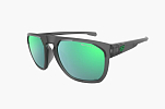 Спортивные очки Demetz Grow / Crystal Grey Matt Grey Polarized Mirror Green Cat.3, grow82sq59