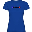Купить Kruskis 11502241xxlk029 Футболка с коротким рукавом Fishing Royal Blue 30x25x2 2XL 7ft.ru в интернет магазине Семь Футов