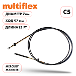 Трос управления газ/реверс Multiflex C5 15' EEC-005-15-DB