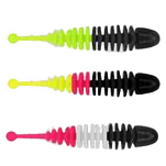 Herakles ARHKVR4CH07 Мягкий приманка Ringo Cheese 42 mm Black Chartreuse