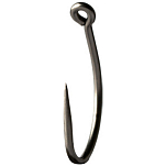 Mustad C67SAP-TX-4-25H Egg Caddis Колючий Одноглазый Крючок 25 единицы измерения Silver 4