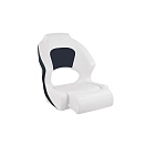 Купить Springfield marine 66214 Deluxe Sport Откидное сиденье White / Blue 41 x 61 x 48 cm 7ft.ru в интернет магазине Семь Футов
