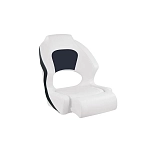 Springfield marine 66214 Deluxe Sport Откидное сиденье White / Blue 41 x 61 x 48 cm