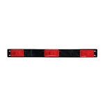 Fultyme rv 590-1168 Световой индикатор идентификации Красный Black / Red 43.18 x 3.65 x 4.127 cm