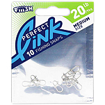 Fiiish GAM373 Perfect Link Скрепки Для Бумаг Серебристый Silver 11 Lbs 