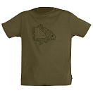 Купить Avid carp A0620323 Футболка с коротким рукавом Icon Khaki 2XL 7ft.ru в интернет магазине Семь Футов