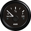 Купить Указатель уровня воды KUS BB KY11200 Ø52мм 12/24В IP67 0-190Ом E-1/2-F чёрный/чёрный 7ft.ru в интернет магазине Семь Футов