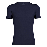 Icebreaker 103033423XXL Базовый слой с коротким рукавом Anatomica Crew Merino Голубой Midnight Navy 2XL