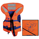 Спасательный жилет детский пенопластовый с паховой поддержкой Top Quality SV-150 150N 15 - 30 кг, Osculati 22.482.60