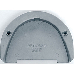 Martyr anodes 194-CM3855411A Volvo OMC Sx Анод транцевой пластины Серебристый Grey