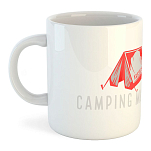 Kruskis 42611C180 Camping Mode On Кружка 325ml Бесцветный White