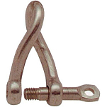 Goldenship GS71040B Long Twist Сережка 10 единицы измерения Серебристый 6 mm 