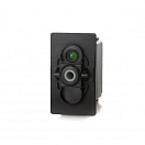 CARLINGTECH VLD1AC0B-00000-000 CARLING SWITCH - Герметичные кулисные переключатели / Цвет света: Красный