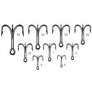 Купить VMC 31VM8626TIE1/04 8626 O Shaugnessy Крюк Серый  4/0  7ft.ru в интернет магазине Семь Футов