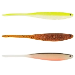 Westin P245-1109-251-UNIT Мягкий приманка Shadteez Pin Tail 3.5g 110 mm 2 Единицы Желтый Ayu Shad