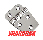 Петля 57х37х2 мм нержавеющая (упаковка из 40 шт.) AAA 52562_pkg_40