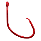 Купить Black magic BMKLR4/0E KL Крючки С Одним Глазком Красный Red 4/0 7ft.ru в интернет магазине Семь Футов