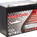 Тяговый аккумулятор для лодочного электромотора Marine Deep Cycle AGM 90Ah 12V 6FM90TD-X