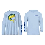 Mustad MCTEE-MA01-H-2XL Футболка с длинным рукавом с защитой от ультрафиолета Mahi Голубой Light Blue 2XL