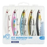 Sert seslp5139105-unit Minnow SW Mix Suspending 13g 105 mm Multicolour 15x10x5