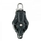 WICHARD 64106 Одиночный блок с вертлюгом и опорой / 12 мм / подшипник скольжения