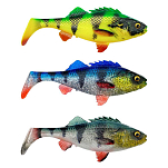 Savage gear 73970 4D Perch Shad Мягкая приманка 200 mm 94g 9 Единицы Motoroil Uv