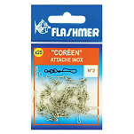 Flashmer ECV3A Coreen Attache Вертлюги Серебристый Nickel 3 