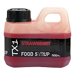 Shimano fishing TX1SBLA500 Strawberry Техас 1 Еда Сироп 500ml Бесцветный Strawberry