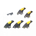 Shapers sh-f-sp-dri-s киль Global Series Spectrum Driver 6 Единицы Black / Yellow 20x10x10