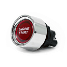 Купить Кнопка запуска двигателя SUNFINE 12-24В, красная подсветка SF54023-R 7ft.ru в интернет магазине Семь Футов