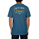 Купить Salty crew 20012202E-SLATE-XXL Футболка с коротким рукавом Euro pike premium Slate 2XL 7ft.ru в интернет магазине Семь Футов