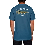 Salty crew 20012202E-SLATE-XXL Футболка с коротким рукавом Euro pike premium Slate 2XL