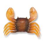 Sele 509822 Мягкий приманка Crab 120x8 mm Желтый Orange / Black