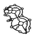 Прокладка под крышку головки Yamaha 40X, Recmar 66T11193A0_RM