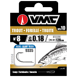 VMC 593354 Trout Связанные Крючки Серый  Blue 4 