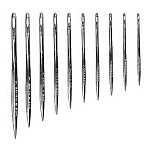Lindemann WS5117 Число 17 Игла для шитья паруса 25 единицы Grey 65 x 1.4 mm