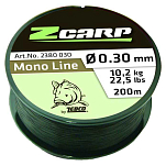 Zebco 2380030 Z-Carp Mono 200 M Зеленый  Green 0.300 mm 