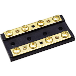 Seachoice 50-13501 Terminal Block Черный  Black 4 Gang 