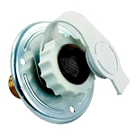 Jr products 342-62185 Фланец для воды из металла PT 1/2 M Серебристый Aluminium