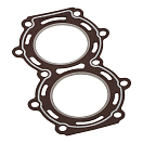 Прокладка под головку цилиндров Suzuki DT9.9-15, Omax 1114193950_OM
