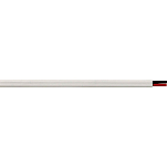 Cobra wire&cable 446-B7W16T21250FT Многожильный плоский луженый медный кабель 16/2 76.2 m Белая White / Red / Black