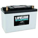 Lifeline GPL-3100T GPL-3100T AGM Starting батарея Белая GPL-3100T 100Ah (12V) 